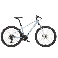 Жіночий велосипед KTM PENNY LANE 272 27.5" рама XS/32, блакитний (біло-кораловий)