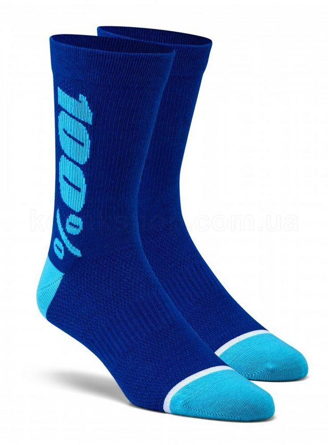 Шкарпетки Ride 100% RYTHYM Merino Wool Performance Socks [Blue], L / XL