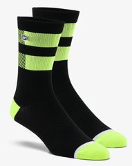 Шкарпетки Ride 100% FLOW Performance Socks [Fluo Yellow], S/M