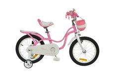 Детский велосипед RoyalBaby LITTLE SWAN 14", OFFICIAL UA, розовый