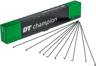 Вигнуті спиці DT Swiss Сhampion 2.0 x 282 мм - 100шт [Black]