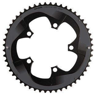 Зірка SRAM Chain Ring Road Force22 X-Glide R 52T Yaw 11 Speed S3 HiddenBolt/Non Hidden Bolt 110 BCD Alum 5mm Blast Black BB30 or GXP (52-36)