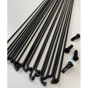 Комплект спиц c ниппелями SPANK 359 29" J-Hook 2.2/1.8/2.0, 292mm 17pcs / 289mm 17pcs, 34pcs Black