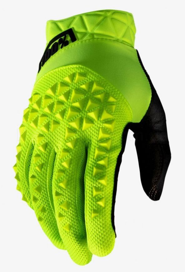 Вело рукавички Ride 100% GEOMATIC Glove [Fluo Yellow], M (9)