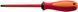Отвёртка TORX с центральным отверстием TR 15 Unior Tools Screwdriver TBI with TX profile and hole RED