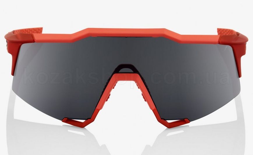 Велосипедні окуляри Ride 100% SpeedCraft - Soft Tact Coral - Black Mirror Lens, Mirror Lens