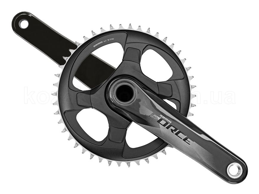 Шатуны SRAM Force 1x D1 GPX 24mm Gloss 172.5 46T (BB not included)