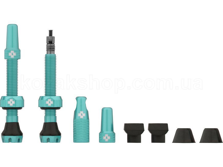 Ниппель Muc-Off Tubeless Valves V2 44 мм - 2 шт [Blue]