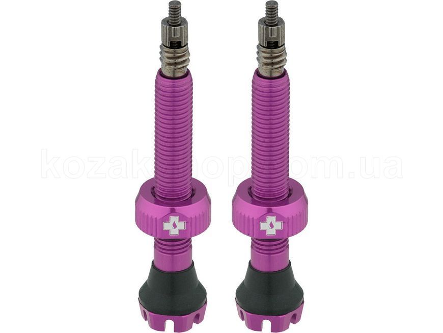 Ніпель Muc-Off Tubeless Valves V2 60 мм - 2 шт [Pink]