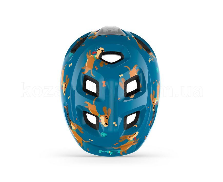 Шолом дитячий MET Hooray MIPS [Blue Teckel | Glossy] - XS (46-52 см)