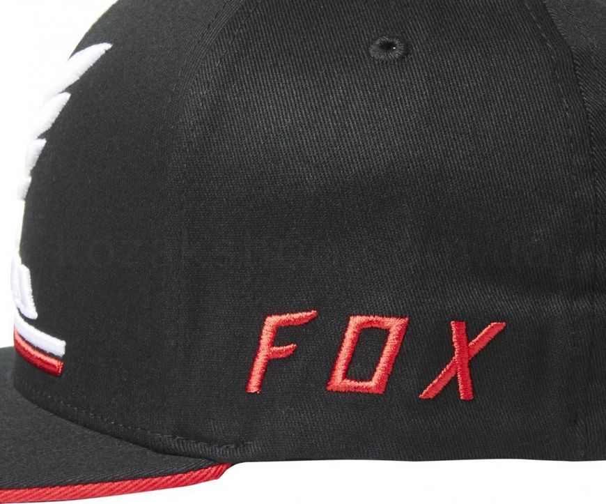 Кепка FOX HONDA FLEXFIT HAT [BLACK], S / M