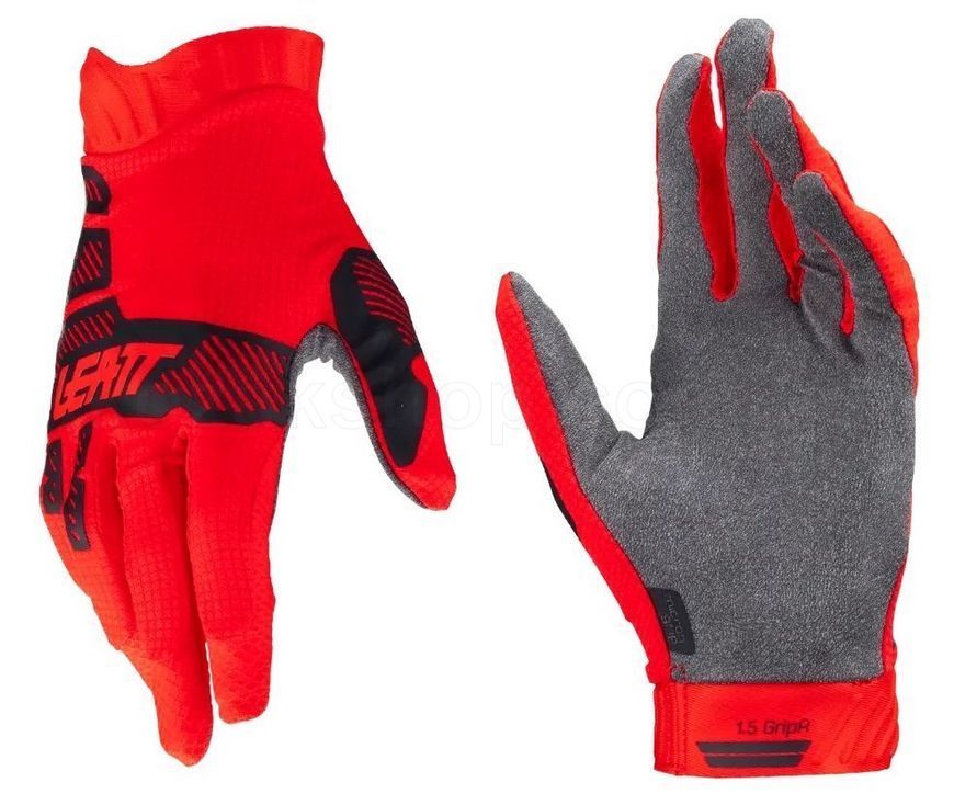 Детские перчатки LEATT Glove Moto 1.5 Junior [Red], YL (7)