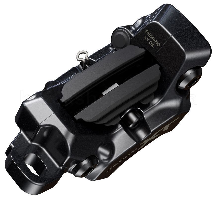 Тормоз Shimano Deore XT M8220 4-поршневой передний/левый 1000 мм