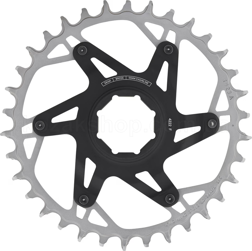 Звезда SRAM XX T-TYPE 34T Brose Direct Mount