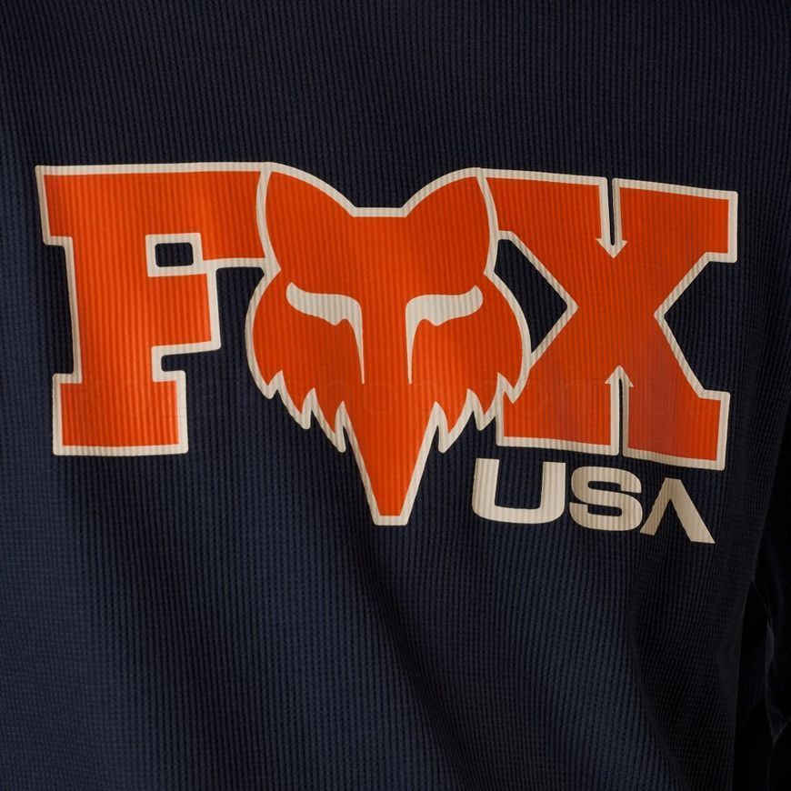 Футболка FOX THERMAL Long Sleeve Tee - CIRCA 74 [Midnight], M