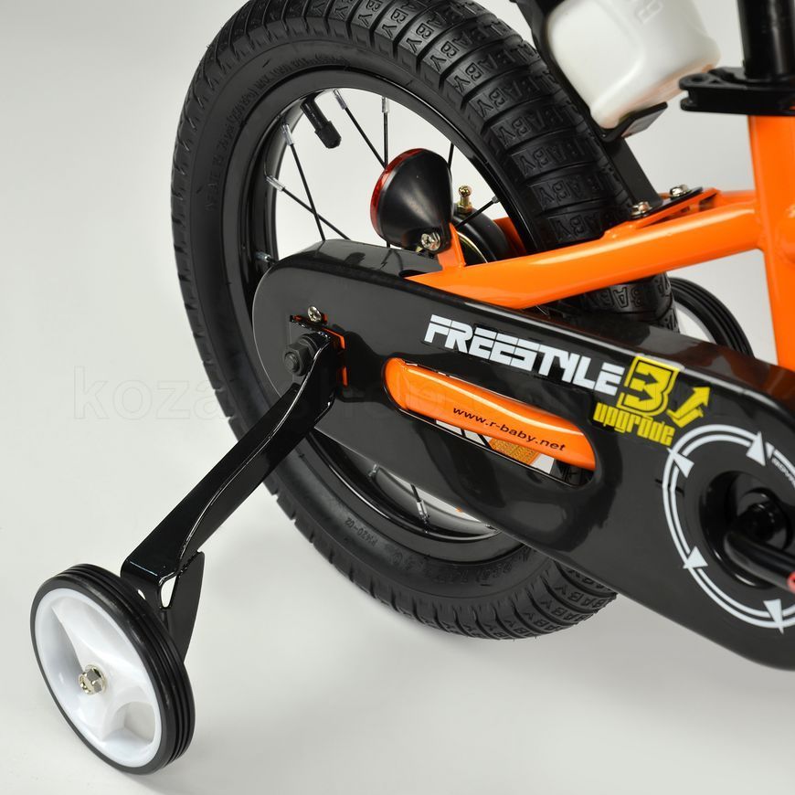 Детский велосипед RoyalBaby FREESTYLE 14", OFFICIAL UA, оранжевый