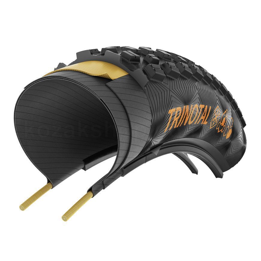 Покрышка Continental Trinotal 29"x2.4 Trail Casing Grip TR