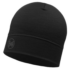 Шапка Buff Lightweight Merino Wool Hat Solid black