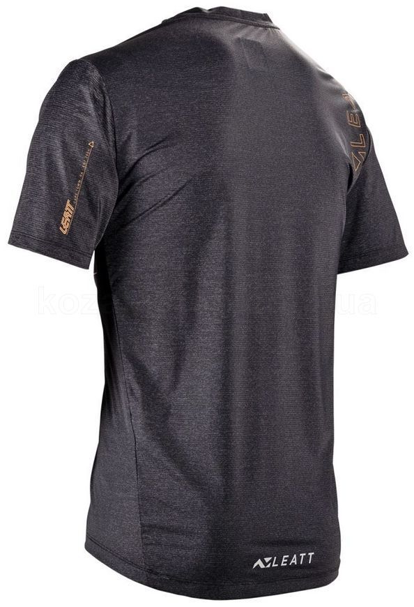 Вело джерси LEATT MTB 1.0 Trail X-Flow Jersey SS [Black], M
