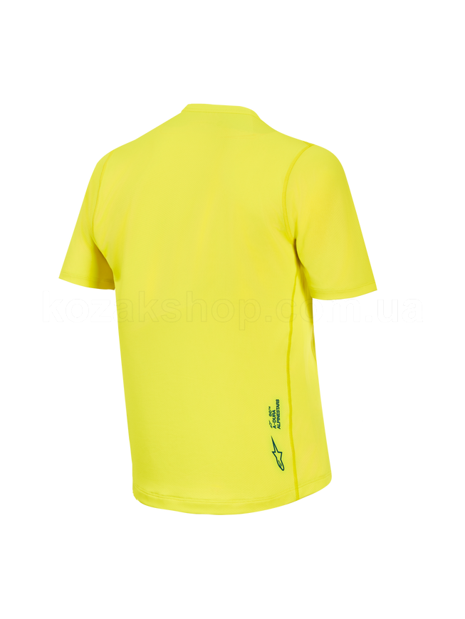 Вело джерси Alpinestars A-Dura Ride SS Jersey [Yellow Fluo] - M