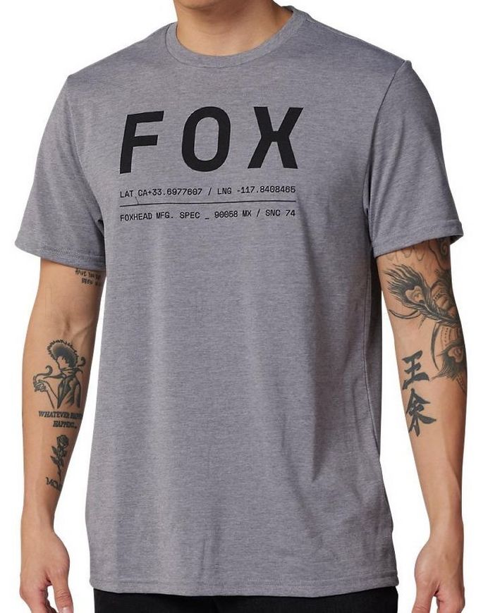 Футболка FOX NON STOP TECH TEE [Graphite], M