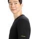 Термокофта Icebreaker 200 Oasis LS Crewe Alps 3D MEN [BLACK] - S