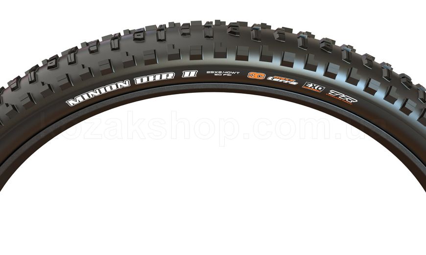 Покришка Maxxis MINION DHR II 27.5X2.60 TPI-60 EXO+/3CT/TR