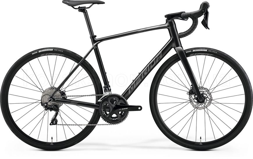 Велосипед Merida SCULTURA ENDURANCE 400, L, SILK BLACK(DARK SILVER)