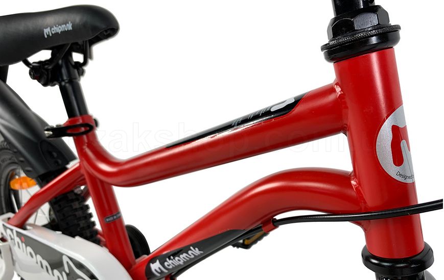 Дитячий велосипед RoyalBaby Chipmunk MK 12", OFFICIAL UA, червоний