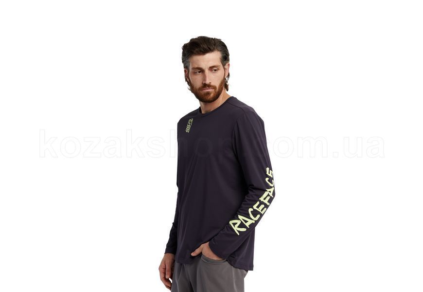 Джерси Race Face Commit LS Tech Top [Black] - S