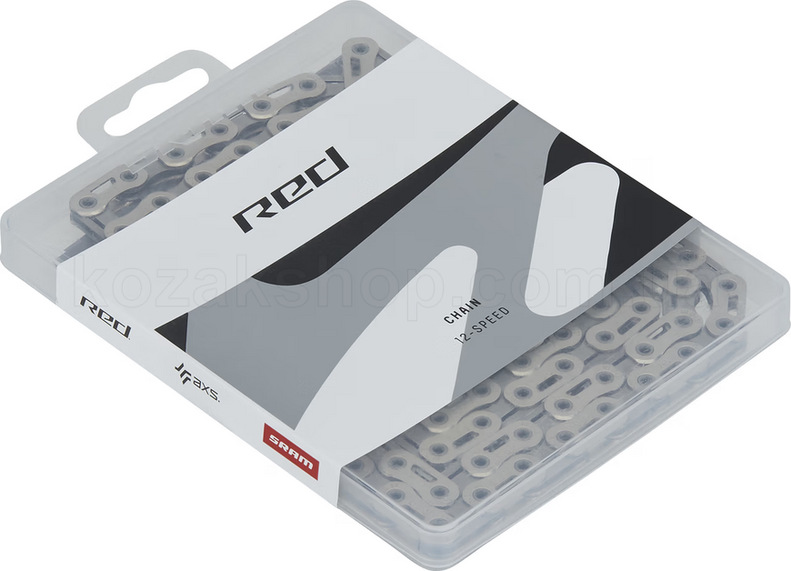 Велосипедний ланцюг SRAM Red Flattop E1 12/13 Speed ​​[Silver] (114 links)