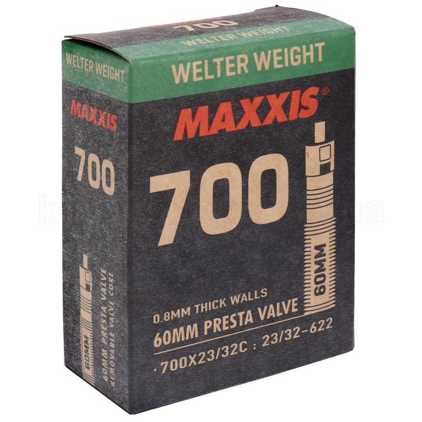 Камера Maxxis WELTER WEIGHT 700X23/32C Presta 60мм