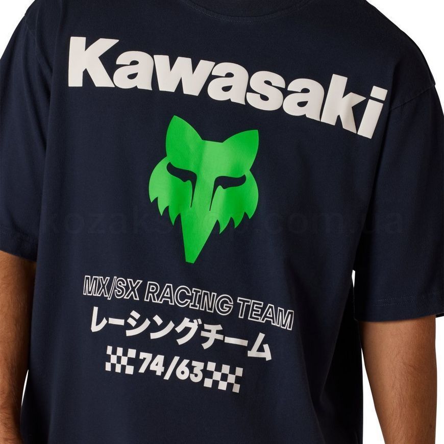 Футболка FOX Short Sleeve Tee - KAWI&reg; [Midnight], M