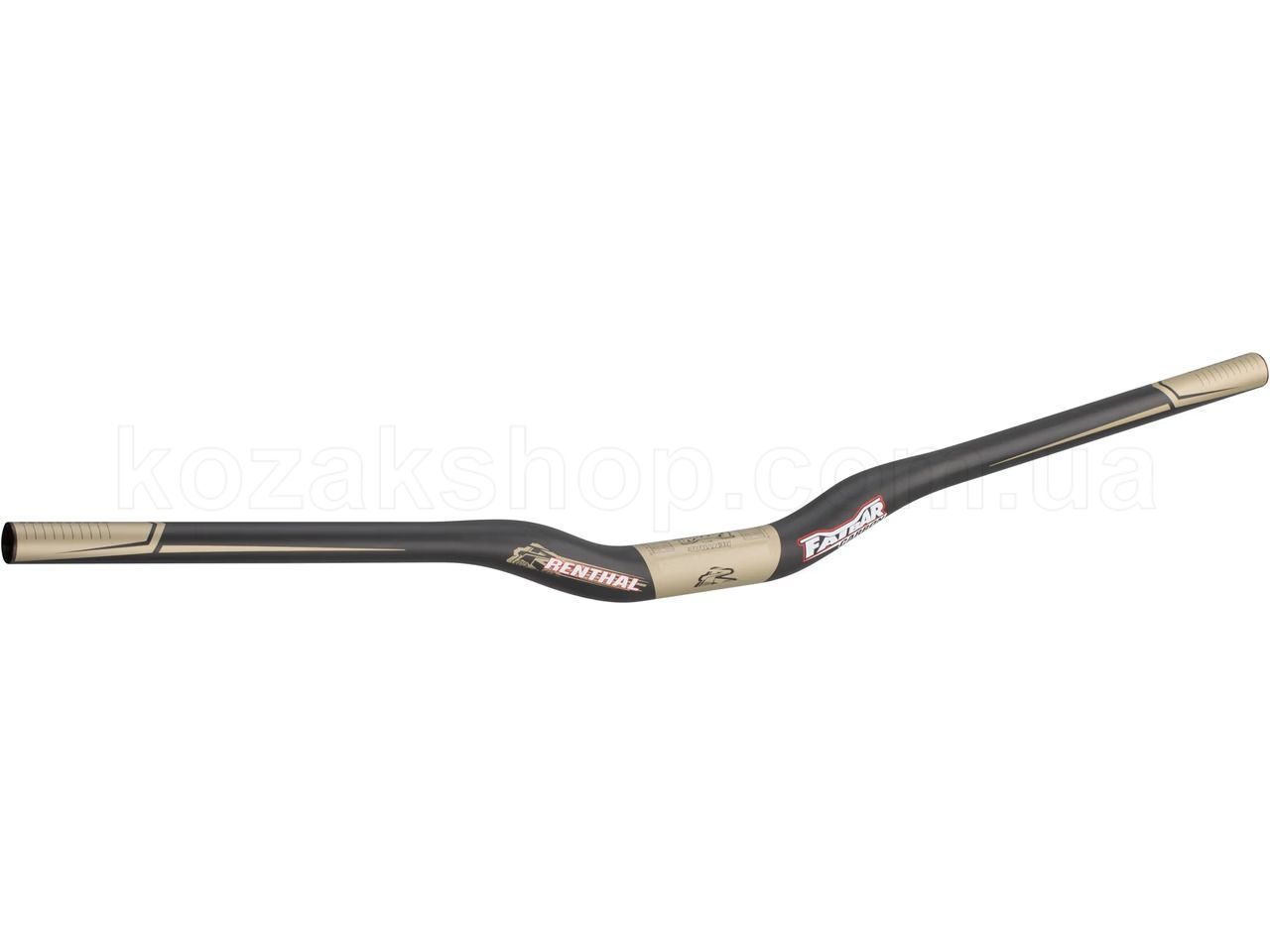 RENTHAL FATBAR CARBON レンサル31.8mm Руль Renthal Fatbar Carbon V2 31.8, 800, 30mm [Black] - KozakShop