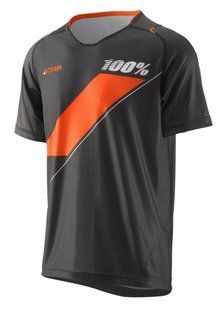 Вело джерси Ride 100% Celium Jersey [Grey], M