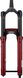 Вилка RockShox ZEB Ultimate CHARGER 3.1 RC2 - Crown 27.5" Boost&trade; 15x110 180mm Red Alum Str Tpr Sm CrownOD 44offset Debonair (Inc. Bolt on Fender,2 Btm Tokens, Star nut, Maxle Stealth) A3