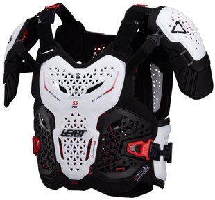 Захист тіла LEATT 5.5 PRO EVO Chest Protector [White], L/XL