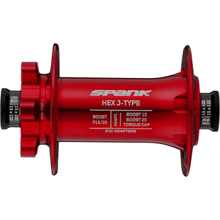 Передня втулка SPANK HEX J-Type Boost F15/20, Red