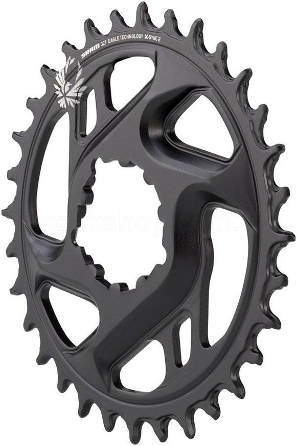 Звезда SRAM X-Sync 2 32T Direct Mount 6mm Offset Cold Forged Aluminum Black
