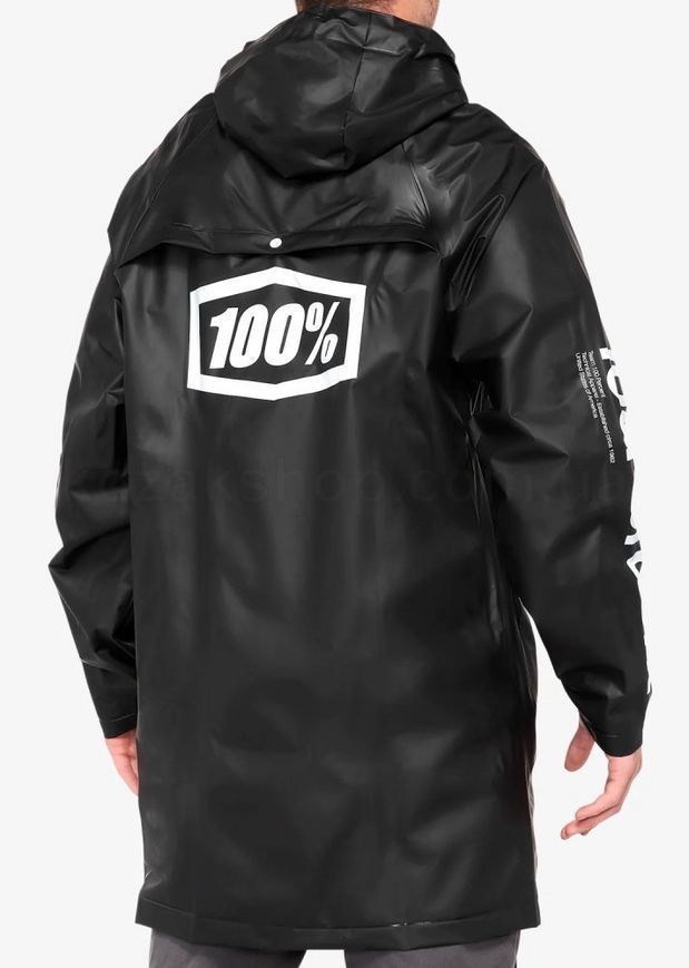 Дождевик Ride 100% TORRENT Raincoat [Black], XL
