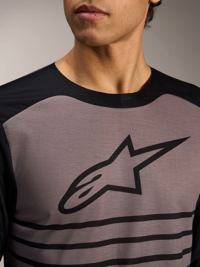 Велоджерсі Alpinestars A-Dura Elite LS Jersey 2.0 [Black] - M