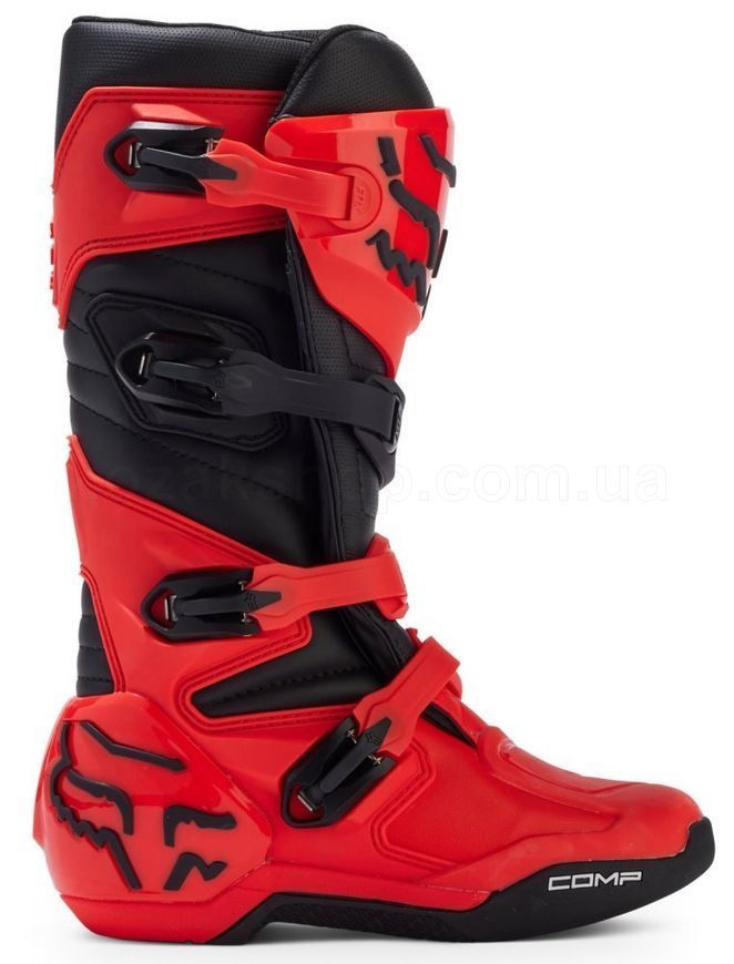 Мотоботы FOX Comp Youth Boot [Flo Red], 8