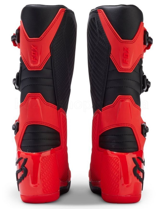 Мотоботы FOX Comp Youth Boot [Flo Red], 8