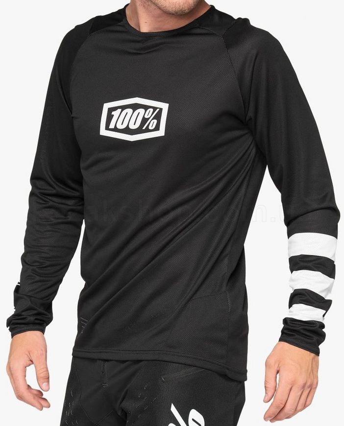 Джерси Ride 100% R-CORE Jersey [Black], M