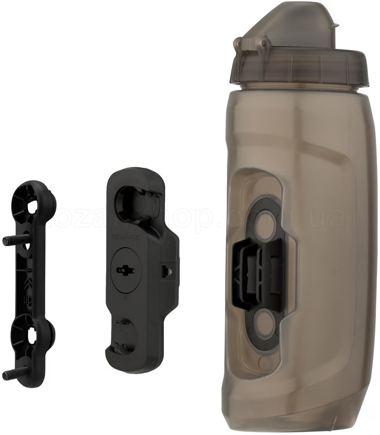 Фляга FIDLOCK TWIST bottle 590 + bike base [smoke]