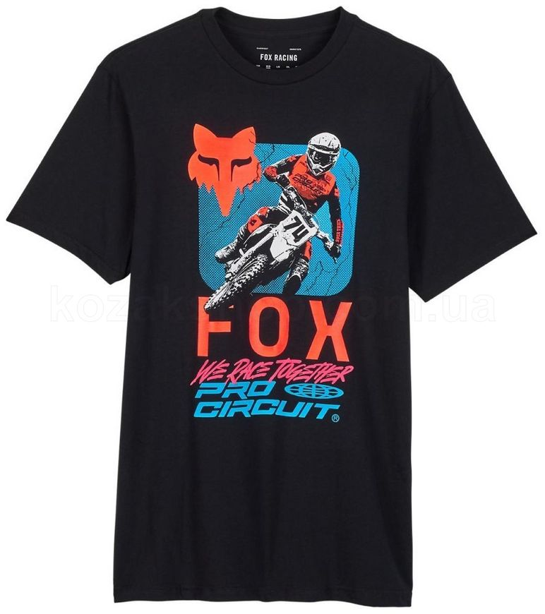 Футболка FOX X PRO CIRCUIT PREMIUM TEE [Black], M