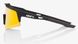 Велосипедные очки Ride 100% SpeedCraft XS - Soft Tact Black - HiPER Red Multilayer Mirror Lens, Mirror Lens
