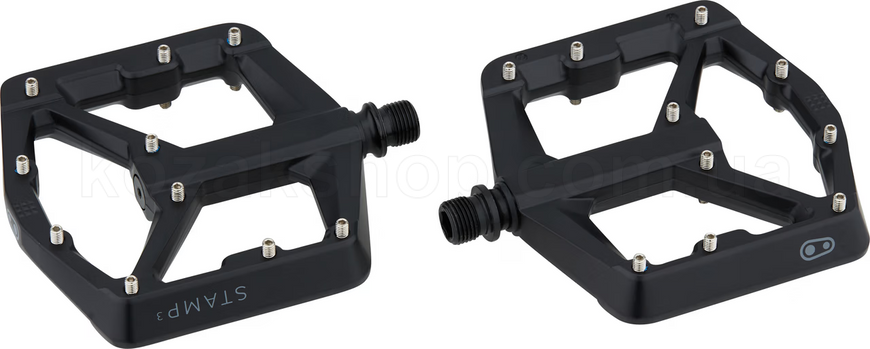 Педали CrankBrothers STAMP 3 (Magnesium) [Black] - LARGE