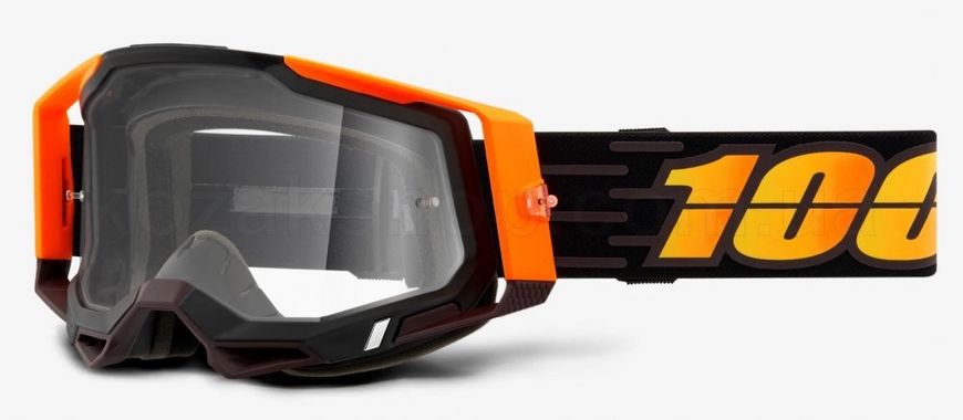 Маска 100% RACECRAFT 2 Goggle Costume 2 - Clear Lens, Clear Lens