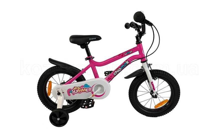 Дитячий велосипед RoyalBaby Chipmunk MK 12", OFFICIAL UA, рожевий
